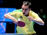 爱游戏-挪威乒乓球选手发挥出色，锁定前三名