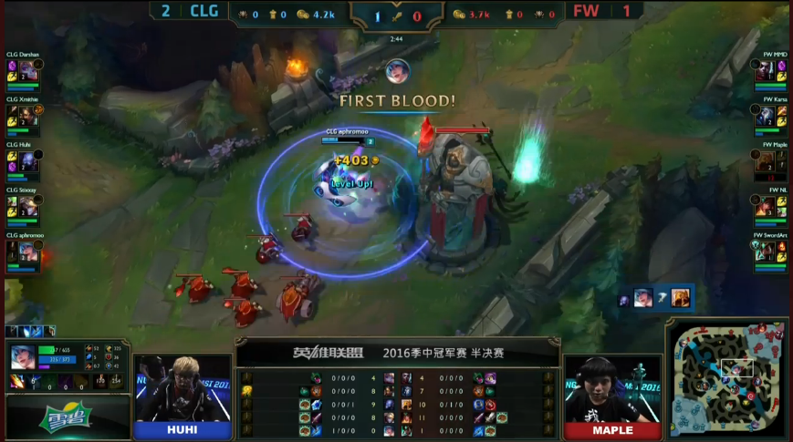 CLG绝杀EG，Crisp线上压制力十足顶尖较量八强赛，留下经典瞬间